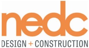 New England Design and Construction company logo